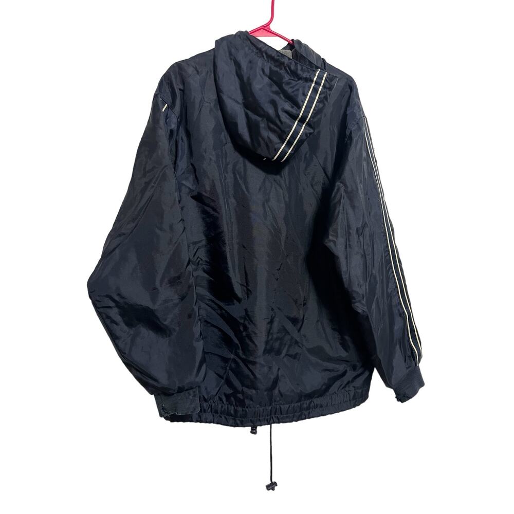 Abercrombie & Fitch Jacket Mens Size XS Blue with one Stripe on arm Vintage 90s - Picture 2 of 4